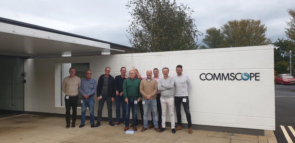 IPconnections bezoekt Commscope locatie in Bray (Ierland)